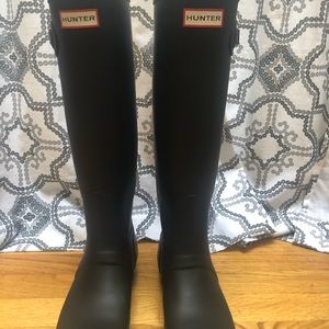 VGUC Hunter Original Wide Tall Boots